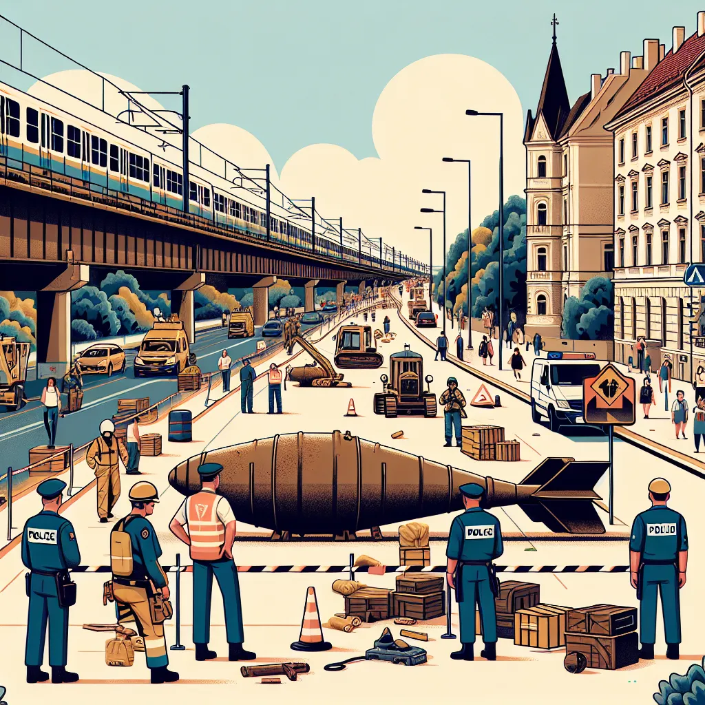 Bombenentschärfung in Budapest stört den Verkehr